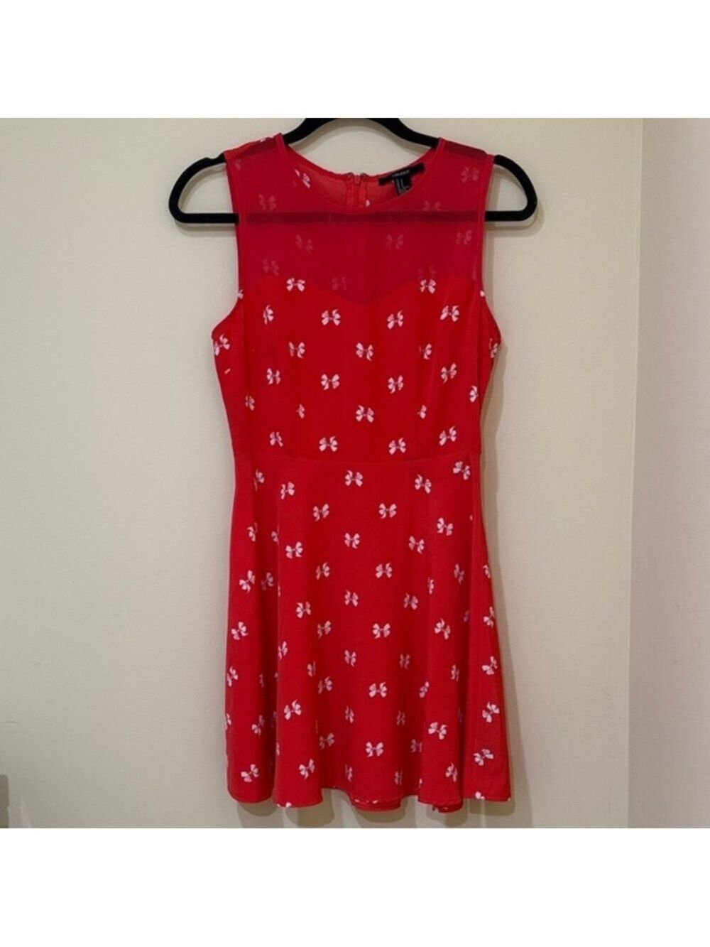 Forever 21 Women’s floral dress Sleeveless Dress lightweight boho dress Size S